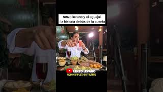 renzo levano y el aguajal: la historia detrás de la cuenta