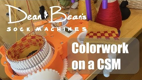 Colorwork on a CSM