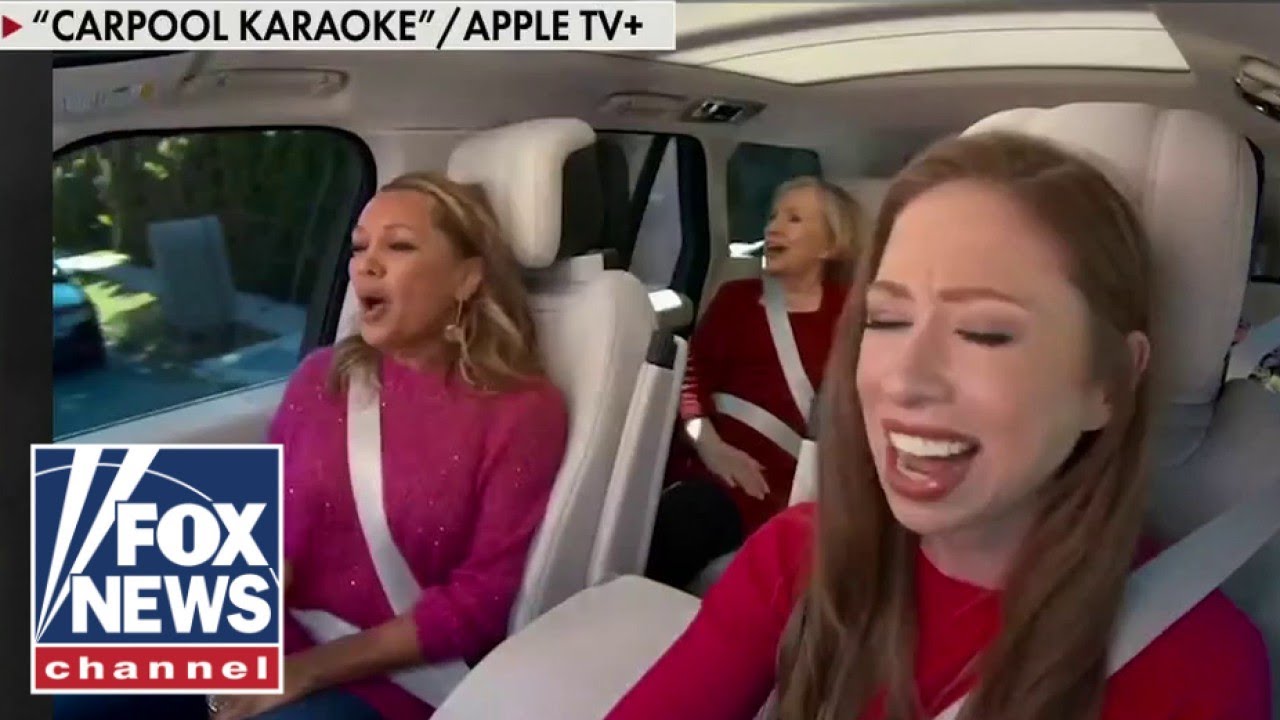 Hillary Clinton roasted for ‘Carpool Karaoke’ clip