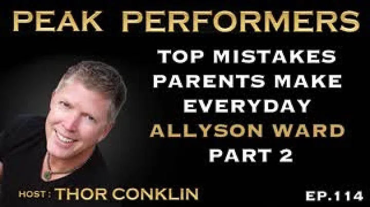 Top Mistakes Parents Make Everyday | Allyson Ward ...