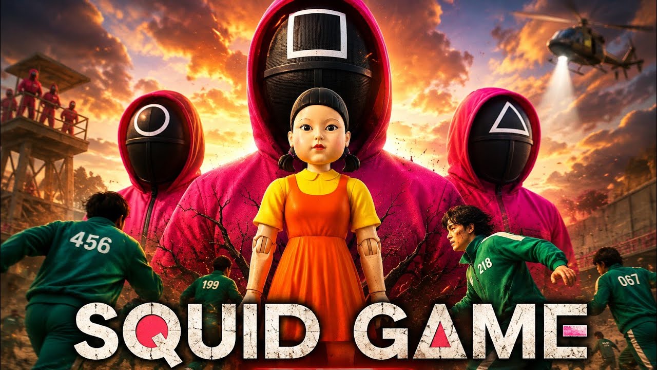 O GO MA.(SQUID GAME PLAY)- Hindi squid game : Live Stream