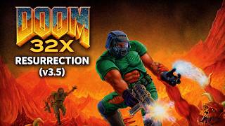 DOOM 32X Resurrection (v3.5) | First 8 Levels | Longplay