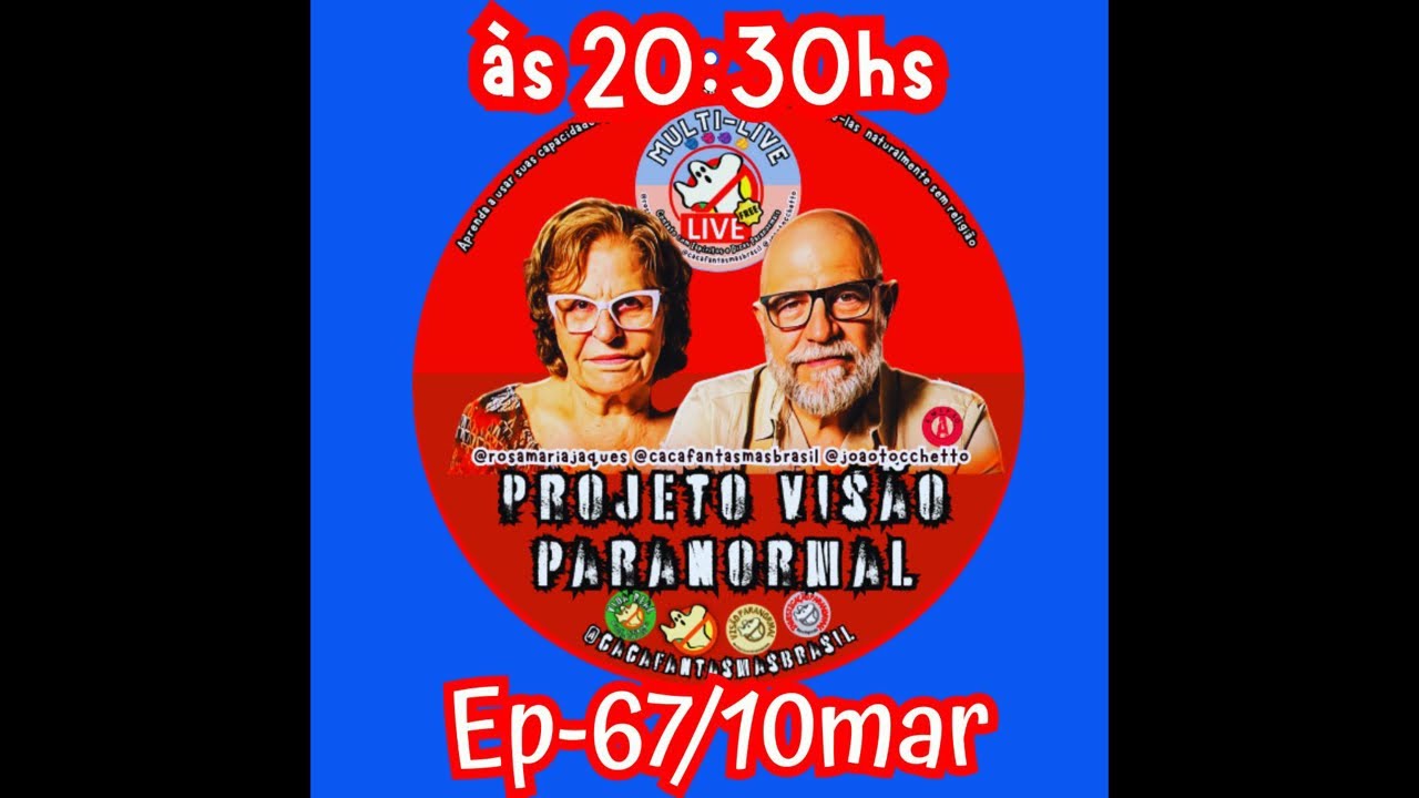 Projeto Visão Paranormal @cacafantasmasbrasil - Faça contato com os Espíritos online