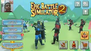 كيف تحميل لعبة epic battle simulator 2 للموبيل screenshot 1