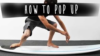SBS: How To Pop Up On A Surfboard
