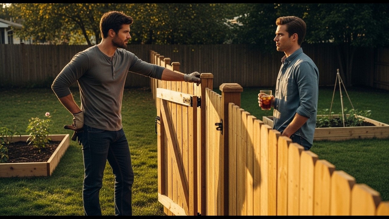 My Straight Neighbor Built a Fence Between Our Yards - Put a Gate in It | Gay Confession