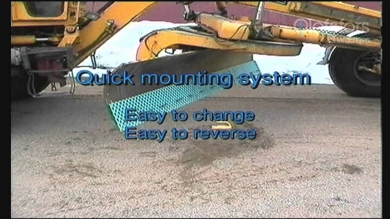 Converting the motor grader to SharqEdges