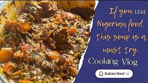 Easy Afang soup recipe | How to make Afang soup
