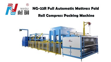 NG-22R Full Automatic Mattress Fold Roll Compressor Packing Machine