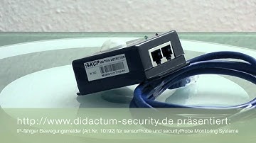 Bewegungsmelder für die Sicherheit von Server-Raum und Rechenzentrum