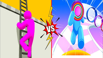 Ladder Master Vs Layer Man 🎯 All Levels Gameplay Walkthrough Android iOS 🎯 Ep - 1