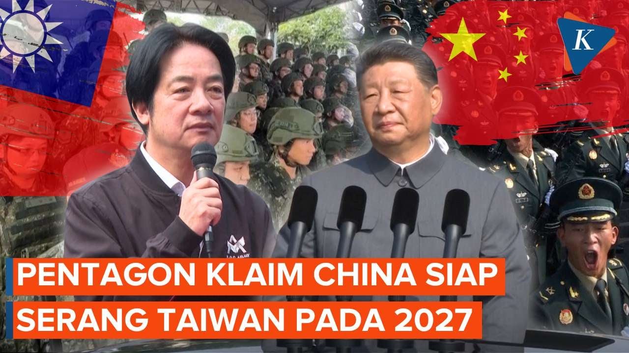 Pentagon Klaim China Siap Serang Taiwan pada Akhir 2027