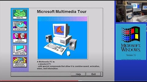 Setup a DOS/Windows3.1 Multimedia PC