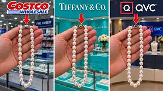 We Tested The Same Pearls In Costco, Tiffany & QVC - One Clear Winner!