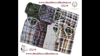 Sneak Peek of Men's Canadian-Made Viyella Shirts For Fall Winter 2022