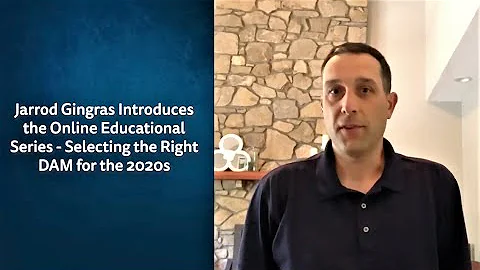 Jarrod Gingras  introducing the Online Educational...