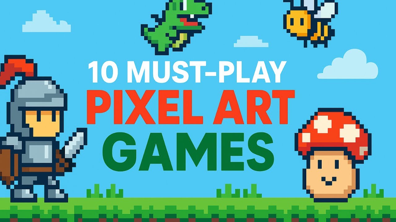 Top 10 Pixel Art Games on Android & iOS