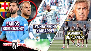 ¿BARÇA PIERDE a BERNARDO y 2 cracks?|¡Ya HAY FECHA x PRESENTACIÓN MBAPPÉ!|Madrid CAMBIA PLAN x FINAL