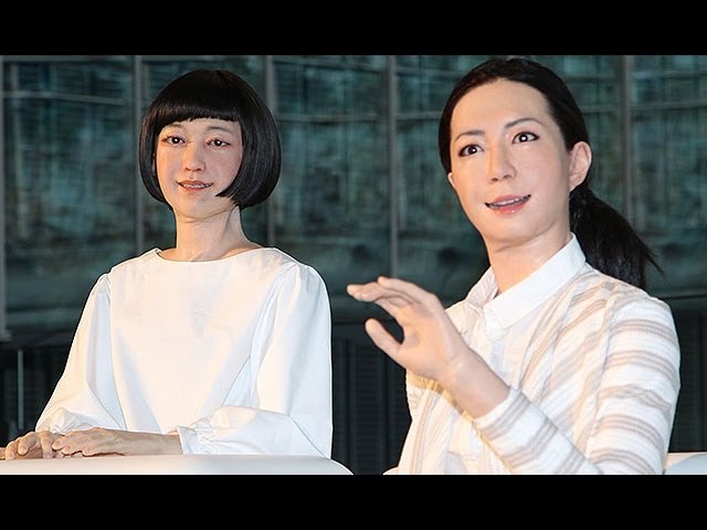 日本科学未来館 最先端の人型ロボット公開 子ども型アナウンサーロボ登場 Youtube