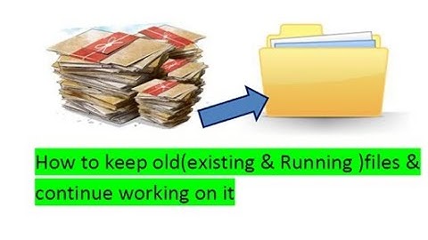 OLD FILES IN E OFFICE