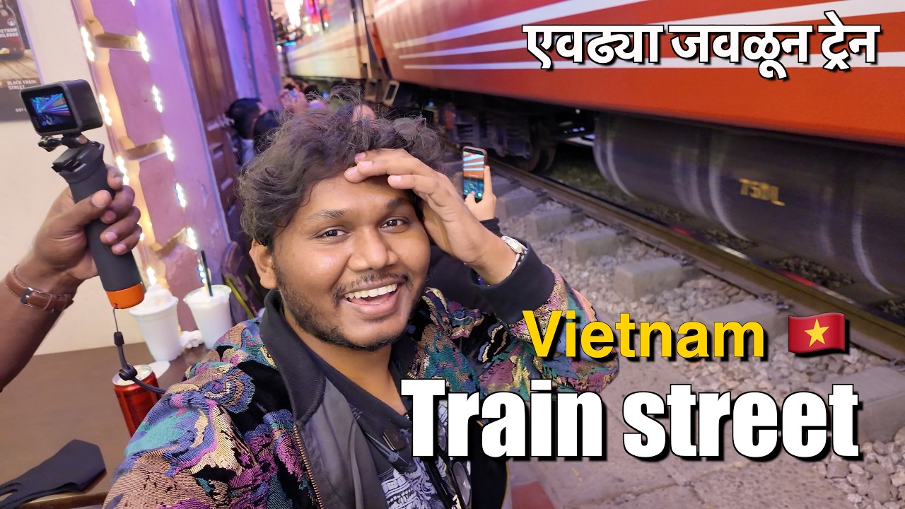 Hanoi Train Street | Beer Street | Vinayak mali vlogs