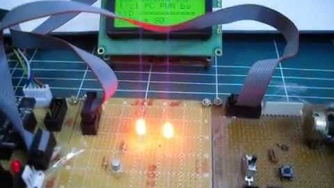 ATmega128 개발 시리즈,실험355 가변 저항을 이용한 LED DImming 실험