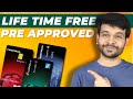Icici premium credit cards pre approved and life time free