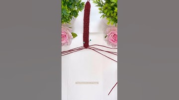 DIY Handmade Macrame Bracelet #bracelet #macrame #diycrafts