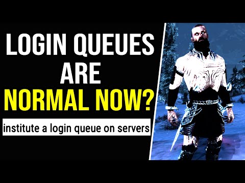 This is a problem... ESO Free to Play Event Login Queues are Normal Now? The Elder Scrolls Online