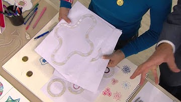 Original Super Spirograph 50th Anniversary Ed. 77 Piece Design Set with Rick Domeier