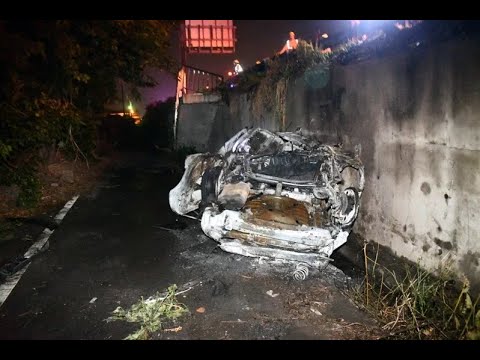 國道1號員林路段凌晨5車追撞 釀成2死1傷慘劇