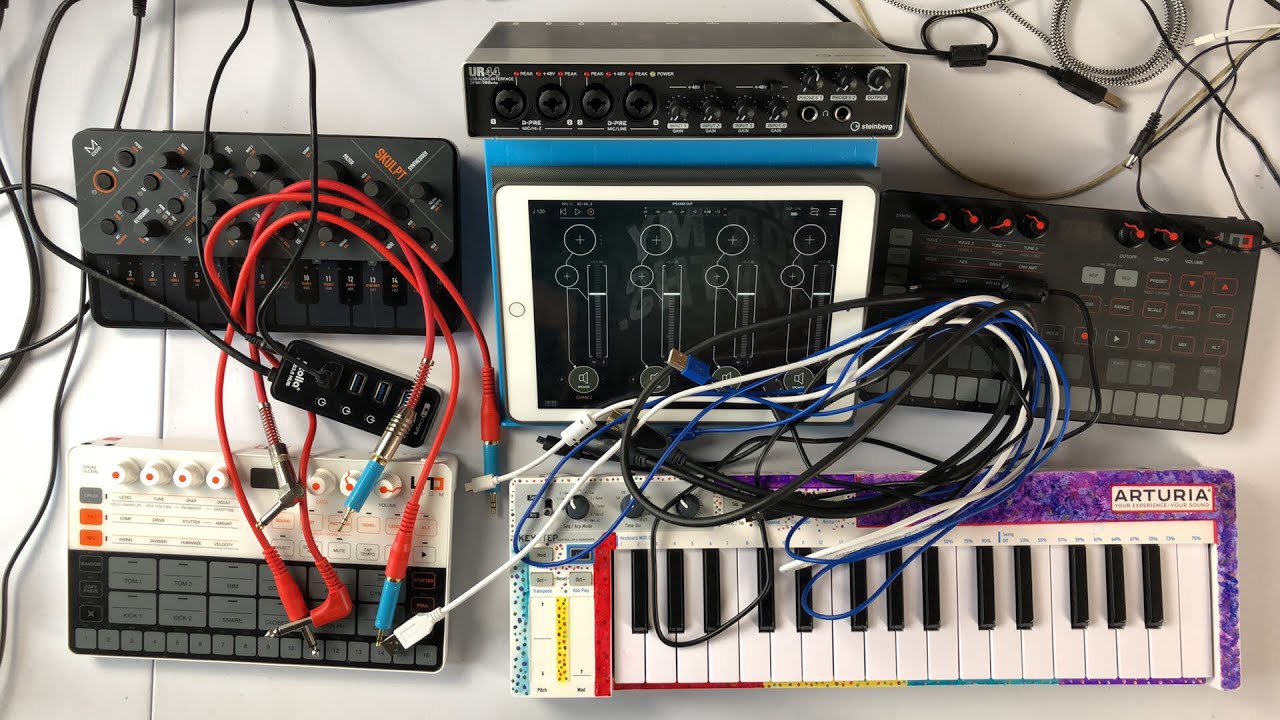 Steinberg UR44 - Full Audio & MIDI Set-Up From Scratch - Live