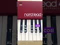 🟢🎹 Un synth Nord a un prezzo super! Nordlead4 🎹 #nordclavia #bstock #short