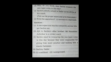 PROSE COMPREHENSION | Read the following passages and answer the questions given below them:
