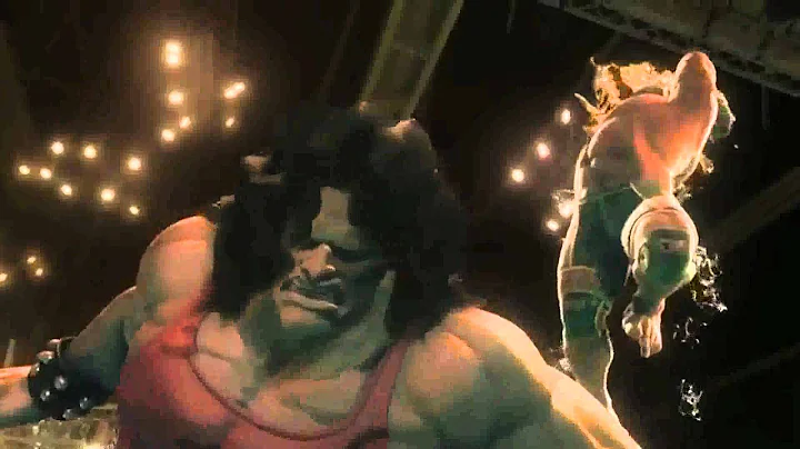 Street Fighter X Tekken  Comic Con Trailer 2 Hugo, Cody, Guy, Haggar, Poison.mp4