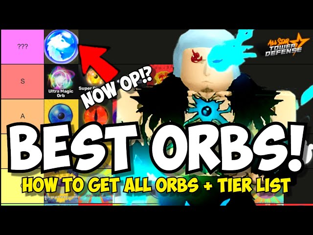 TOP 5 BEST ORBS IN ALL STAR TOWER DEFENSE!(Roblox) 