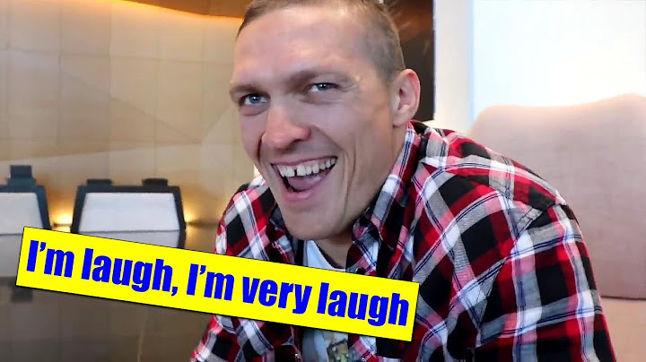 Usyk FUNNIEST Moments 😂