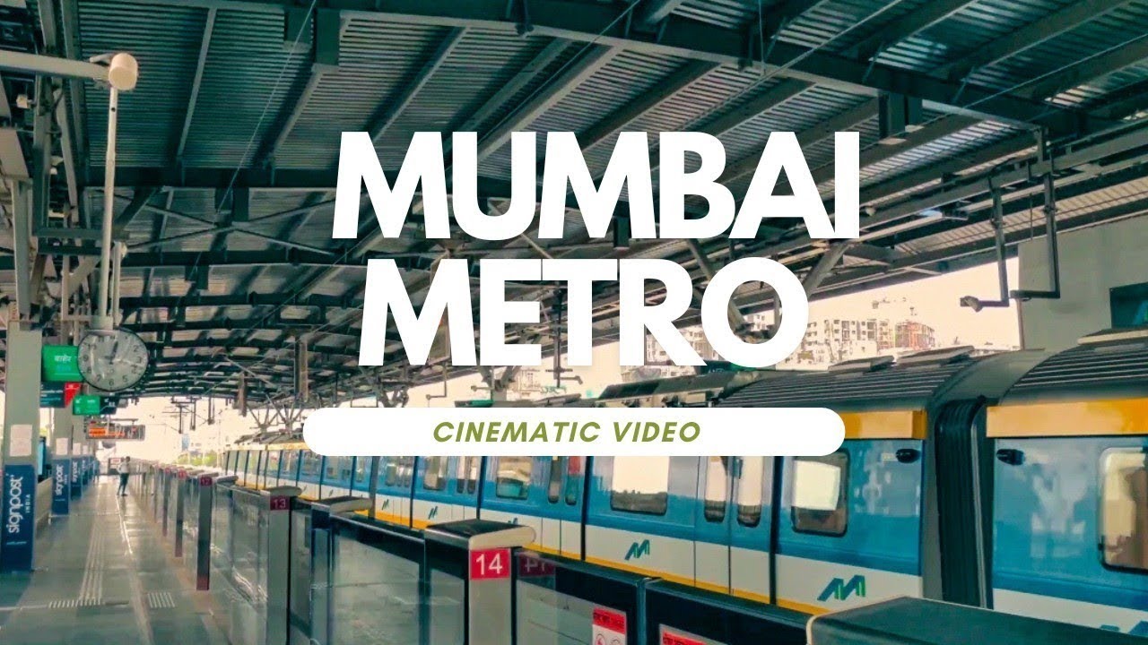 Mumbai Metro Cinematic Tour | Stunning Shots