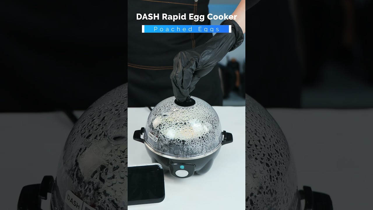 I Try an Egg Cooker - DASH Rapid Egg Cooker - Poached Eggs