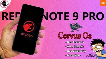 [OFFICIAL] Corvus Os - Full of Customisation - Android 10 | Redmi Note 9 Pro
