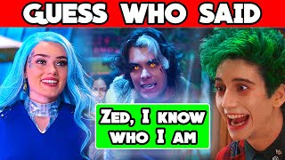 Can You Guess Who Said It? - Zombies 3 Quiz