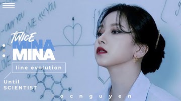 TWICE - Mina | Line Evolution [Until “Scientist”]