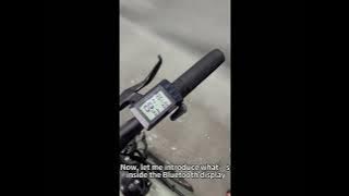 Here's how to use a Bluetooth display, step by step! 🚴♂️✨