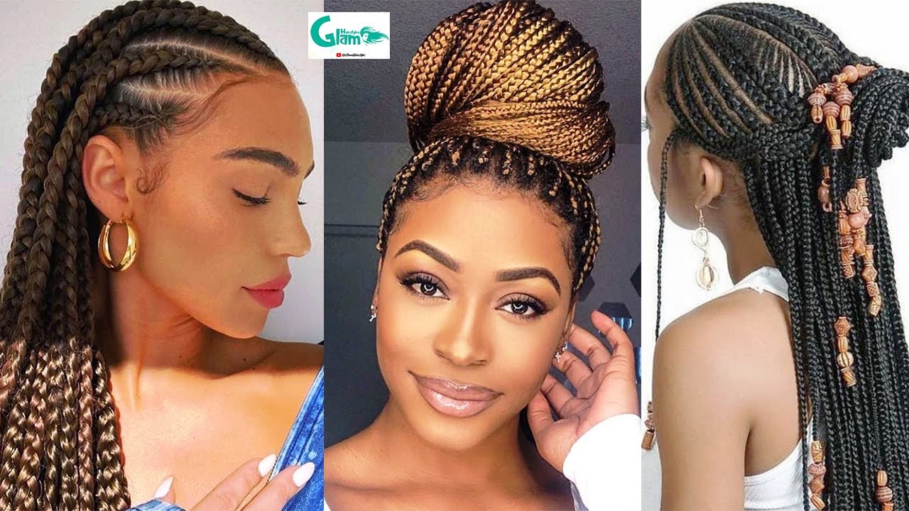 KNOTLESS BOX BRAIDS TUTORIAL  GODDESS BRAIDS  YouTube  Goddess braids  hairstyles Braided hairstyles Twist braid hairstyles