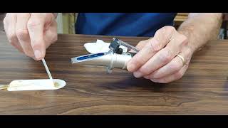 Refractometer for checking water content in honey