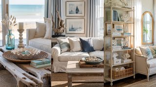 Cozy Beach Cottage Living Rooms | Inviting Coastal Decor with a Light, Breezy Feel