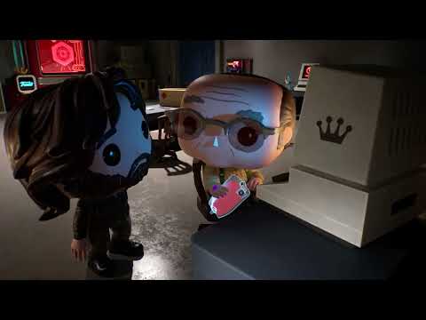 Funko Pop's co-op shooter lets you blast the heads off dead-eyed dolls from Hot Fuzz, Battlestar Galactica and more this September