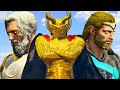 Zues vs Thor Galactus vs Golden God King Thor - What If