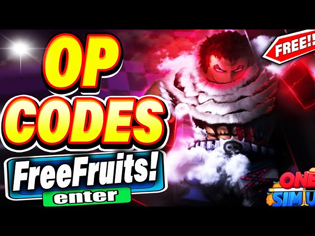 ALL *NEW SECRET CODES* IN ROBLOX ONE FRUIT SIMULATOR (roblox one