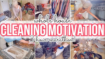 *NEW* THE ULTIMATE ENTIRE HOME DECLUTTER ORGANIZE AND CLEANING MOTIVATION 3 HOUR MARATHON!